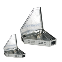 Couvercle solide en acier galvanisé Triangle écologique toutes saisons sans cruauté Rat Catch Box piège à souris pour la lutte antiparasitaire