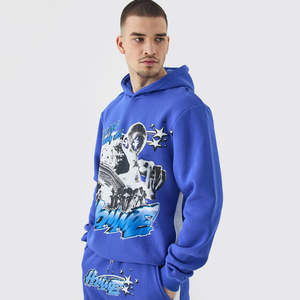 ชุดวอร์มผู้ชายระบายอากาศได้ดีชุดวอร์มพิมพ์ลายสำหรับสตรีทแวร์สำหรับผู้ชาย - Product Image 3