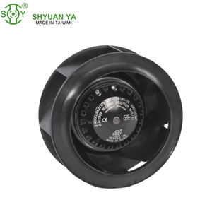 Ventilador Centrífugo de Aire Caliente de 175x95mm con Control Mecánico y Alimentación Eléctrica, para Gabinete Pequeño de Plástico Montado en Pared, a Prueba de Polvo - Product Image 1