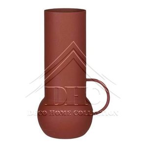 Moderno Florero Metálico Doble en Forma de Calabaza, Color Amarillo Mostaza, Maceta Alta de Hierro para Decoración de Bodas, Hogar y Hotel - Product Image 6