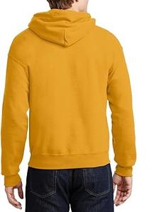 Sweat à capuche en molleton de coton uni surdimensionné personnalisé pour homme Pull unisexe Taille plus grande Sweats à capuche et sweat-shirts pour homme - Product Image 4