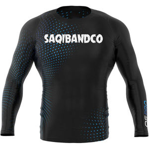 Rash Guard vierge OEM, Rash Guard d'entraînement à manches longues, Fitness Wear & MMA Wear pour hommes - Product Image 5