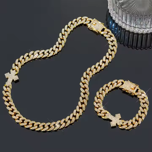 Collar de Cadena Cubana Gruesa de 16 mm, Unisex, con Diamantes de Moissanita y Plata 925, Estilo Hip Hop, Joyería Fina, Regalo - Product Image 5