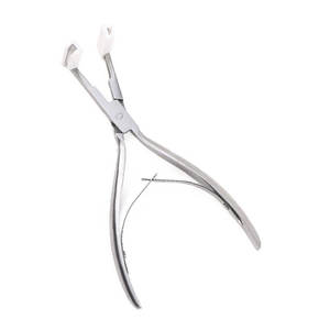 Pinza de Acero Inoxidable Plateada para Extensiones de Cabello, Uso Comercial, IMANS ENTERPRISES Modelo IE-HX-0160 - Product Image 4