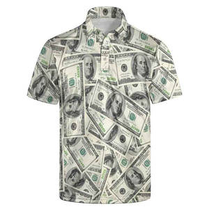 เสื้อโปโลแขนสั้นพิมพ์ลาย3D สำหรับผู้ชายยุโรปและสหรัฐอเมริกา2025ใหม่ฤดูร้อน - Product Image 3