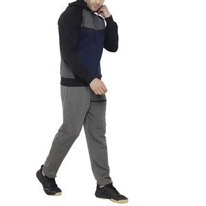 2024 Top vente hommes lourds 100% coton survêtements respirant Jogging formation porter meilleur OEM grande taille Logo impression - Product Image 3