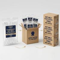 Bâtons de colle thermofusible PINIX 7-11mm transparents haute température, forte adhérence, pour le travail du bois et la chaussure, vente en gros au kilo, OEM