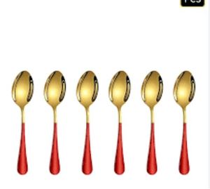 Ensemble de couverts en acier inoxydable au charme rustique classique, finition gunmetal, style royal - pour la salle à manger quotidienne, les fêtes, léger - Product Image 3