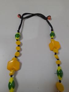 Nuevo collar de moda hecho con cuentas de resina Collar de cuentas de colores caramelo de moda collar de cuentas de resina geométrica todos los colores - Product Image 3