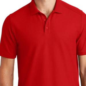 Precio ajustable hombres Polo camiseta antiarrugas calidad superior transpirable ligero hombres Polo camiseta con totalmente personalizado - Product Image 3