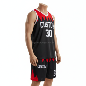 Ensemble de maillots de basket-ball pour hommes en gros, maillots et shorts de basket-ball pas chers pour jeunes, uniformes personnalisés pour femmes, ensembles d'uniformes de basket-ball - Product Image 2