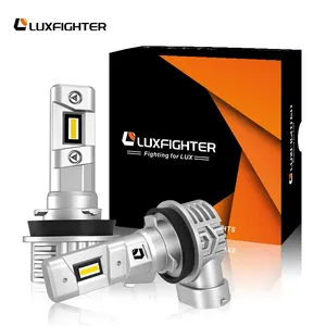 LUXFIGHTER Q12 H7 H11 9005 9006 Super Brilhante LED Faróis Lâmpada Canbus Lâmpada Alta Baixo Feixe luzes de nevoeiro Auto peças projetor