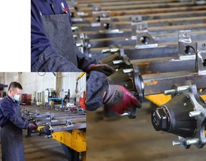 <b>Trailer</b> Caliper <b>TRAILER</b> AXLE <b>KITS</b> GALVANIZED CAST IRON MECHANICAL <b>BRAKE</b> CALIPER for AUSTRALIAN MARKET <b>BOAT</b> AXLE <b>TRAILER</b> - Product Image 5