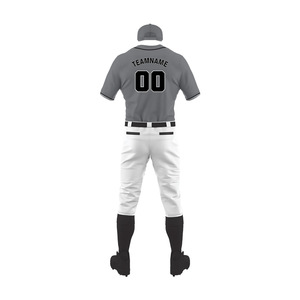 100% Polyester 2025 Best Selling Wholesale <b>Baseball</b> Uniform Custom Made Sports Wear <b>Baseball</b> Uniform For Mens - Product Image 3