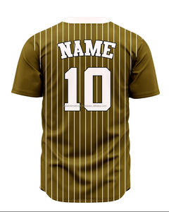Printed Breathable Quick-Dry 100% Polyester Baseball & Softball JerseyShirts Ready to Ship Best Quality Stitched Baseball Jersey - Product Image 5