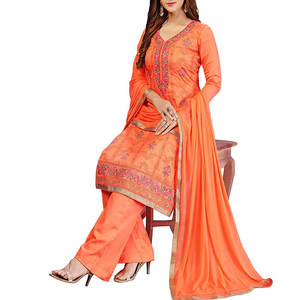 2025 nouveautés meilleures robes de soirée pour femmes style indien pakistanais pour les mariages ou les occasions décontractées en soie - Product Image 4