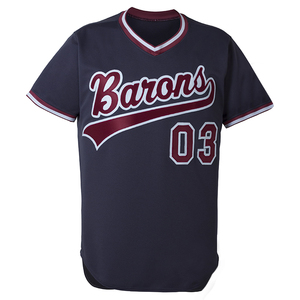 Uniformes d'entraînement de baseball OEM les plus vendus, haute qualité, personnalisés, col en V, manches courtes, unisexe, respirants, grandes tailles - Product Image 2