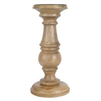 Support de bougie en bois artisanal minimaliste moderne pour salon, chambre, bureau et cadeaux de Noël et de Pâques