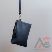 Tendance gros cheveux sur cuir de vachette véritable bracelet et pochette à pampilles en cuir fait main de qualité supérieure Western dames sac à main portefeuille