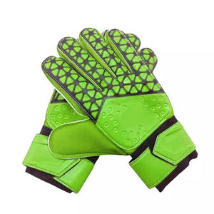 ถุงมือผู้รักษาประตูฟุตบอล COSH สีม่วงดำ ระดับมืออาชีพ ระบายอากาศได้ดี ปรับขนาดได้ จับกระชับด้วยยางลาเท็กซ์ สายรัดข้อมือคู่แบบตะขอ - Product Image 4