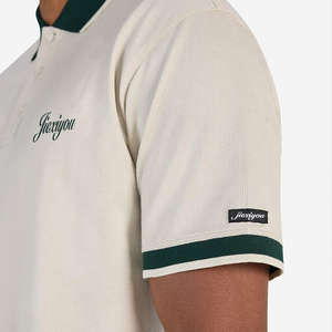 Polos Personalizados de Alta Calidad con Cuello Acanalado, Uniformes con Logotipo Bordado, Polos Lisos para Golf, Camisetas Polo Blancas para Hombre - Product Image 4