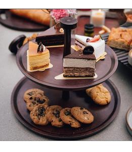 Support à gâteau en bois antique 2026, qualité alimentaire, style moderne, support à gâteau et pâtisserie, plateau à gâteau, décoration de thé, support à cupcakes au meilleur prix - Product Image 1
