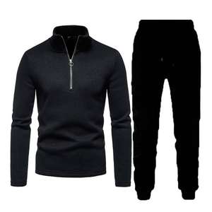 Chaqueta con capucha y cremallera de calidad superior para hombre, chándal para correr, colores/tamaños personalizados, ODM, moda deportiva de invierno - Product Image 2