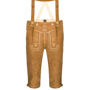 Shorts mi-longs traditionnels bavarois pour hommes, personnalisés, brodés, écologiques et durables, pour l'Oktoberfest – Vente en gros - Product Image 1