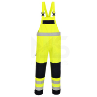 Combinaisons de travail à haute visibilité ignifuges pour hommes et femmes, pantalons de travail confortables, design de combinaisons avec poches cargo, vêtements de sécurité
