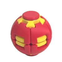 Balle anti-stress rotative bimode imprimée en 3D, haute précision, colorée, souple, pour la concentration et la relaxation des doigts