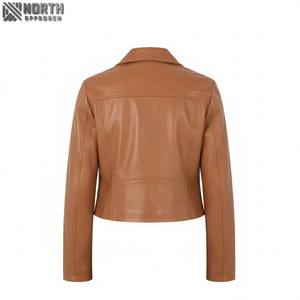 แจ็กเก็ตหนังแกะผู้หญิงน้ำหนักเบา, 2025สามารถปรับแต่งได้ระบายอากาศได้ดี - Product Image 2