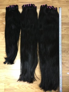 Extensiones de cabello humano vietnamita liso Natural 100%, cutícula alineada, Onda de cabello sin procesar, estilos de rizos rizados profundos incluidos - Product Image 4