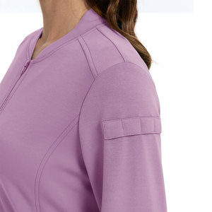 Chaqueta de Trabajo Absorbente de Humedad, Tela Antimicrobiana, Manga Larga, Uniforme de Hospital, Doctor, Enfermera, Logotipo Personalizado, Bordado de Nombre, OEM - Product Image 5