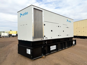 600kW Enclosed Diesel Standby Generator Set 277/480V <b>Three</b> Phase 902A 1200A Circuit Breaker - Product Image 2