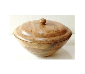 CACIA-macetas de madera para azúcar, bol con tapa y cuchara, al mejor precio - Product Image 5