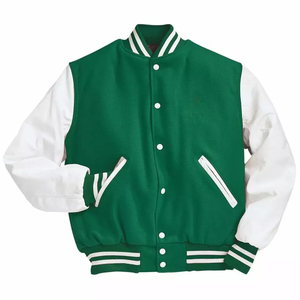 2024 New Design Hot Selling Varsity Jacket Wool Windproof Quick Dry Varsity Jacket Lightweight Best Quality Varsity Jacket - Product Image 1