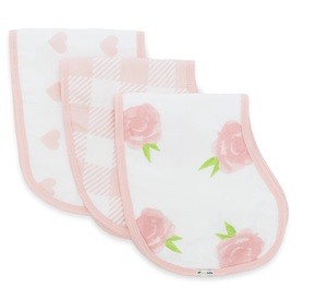 Top vente écologique 100% mousseline bio Burp vêtements doux confortable Bandana pour bébé enfant en bas âge infantile ensemble à motifs floraux - Product Image 1