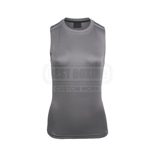 Camiseta sin mangas ligera Lisa para mujer para correr, ejercicio y deportes, camiseta sin mangas para gimnasio para mujer - Product Image 1