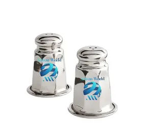 Traditional Design Salt And Pepper Shaker Set Cherished For Generations Perfect For Everyday Table To A Polished Dinner Party