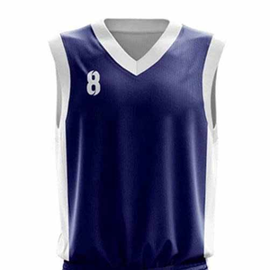 Ensembles d'uniformes de basket-ball personnalisés avec impression sérigraphique, débardeurs unisexes, shorts amples, grandes tailles, respirants, 100% - Product Image 5