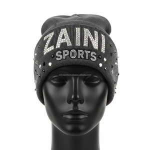 Gorro de Invierno Unisex Premium de 280 GSM, Tejido Acrílico con Pedrería, Cálido, Transpirable, Impermeable, con Logotipo Bordado Personalizado - Product Image 6