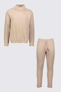 2025 para otoño traje deportivo para mujer a rayas sólido de talla grande chaqueta deportiva informal streetwear moda Sudadera con capucha chándal - Product Image 6