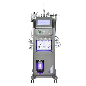 เครื่องไฮโดรเดอร์มาเบรชั่นอเนกประสงค์พร้อมหัวเปลี่ยน 10 ชิ้น สำหรับยกกระชับใบหน้า ฟื้นฟูรอบดวงตา ควบคุมสิว และผลัดเซลล์ผิว - Product Image 1