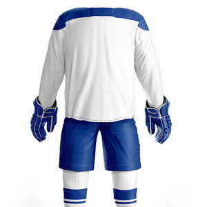 Uniformes de hockey sur glace personnalisés de style le plus récent et bon marché, tissu 100% polyester, uniforme de hockey sur glace pour hommes - Product Image 5
