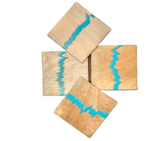 Principal fabricant de sous-verres en résine époxy et bois de qualité supérieure disponible à un prix de marché fiable fabriqué en Inde - Product Image 5