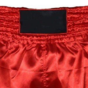 Pantalones cortos de Muay Thai de tendencia superior para hombre, estilo informal cómodo con logotipo personalizado, respetuosos con el medio ambiente y gran oferta, calidad elegante con OEM - Product Image 2