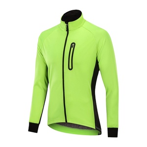 Haute qualité hiver thermique course coupe-vent respirant veste réfléchissante pour cyclisme randonnée Camping cyclisme maillot - Product Image 6