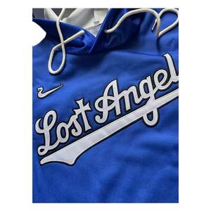 Sudadera con Capucha Personalizada de Los Ángeles para Hombre, 100% Algodón, Felpa, Cordones, Bolsillo Tipo Canguro, Ecológica, Informal, de Invierno, para Calle - Product Image 3