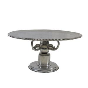 Soporte de servidor de pastel decorativo con acabado brillante Soporte de servicio de pastel de fruta de diseño de lujo multifuncional - Product Image 6