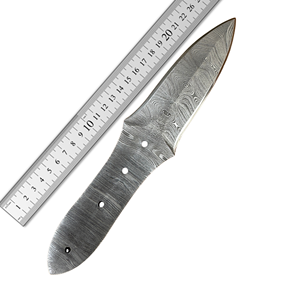 Cuchillo de ostra de acero de Damasco, perfecto para cuchillos personalizados, cuchillo de pelar ostras forjado a mano personalizable y hecho a mano - Product Image 6